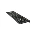 "LogicKeyboard XL-Print Astra 2 White on Black DE (Mac)"