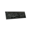 "LogicKeyboard XL-Print Astra 2 White on Black DE (Mac)"