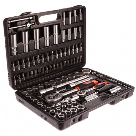 Tööriistakomplekt 1/2 ";ja 1/4"; (108 tk) Heidmann