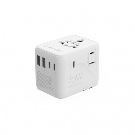 Universal travel power adapter cube 70W