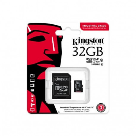 Memory card microSD 32GB CL10 UHS-I Industrial
