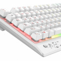 Set Vigor GK30 Combo White Keyboard + Mouse