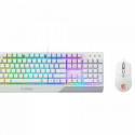 Set Vigor GK30 Combo White Keyboard + Mouse