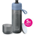 Brita Butelka filtrująca Active Pastelowy błękit + 5 filtrów do wody