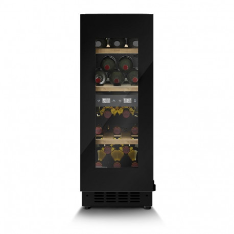 Caso Wine cooler WineDeluxe WDU 18 energiatõhususklass F integreeritud 18 pudelit must