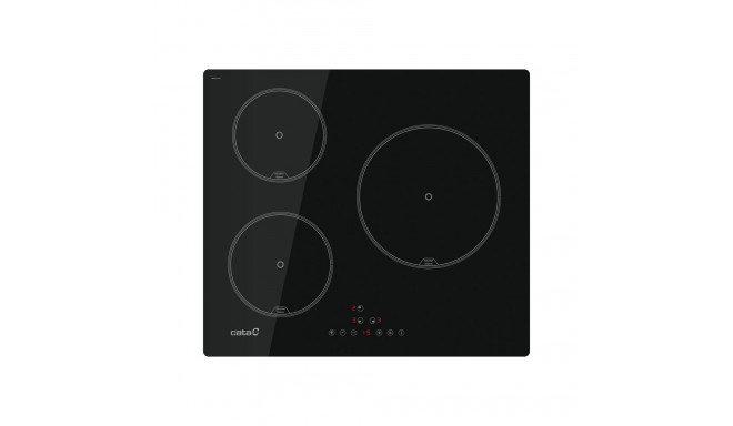CATA Hob | IB 6403E2 BK | Induction | Number of burners/cooking zones 3 | Touch | Timer | Black