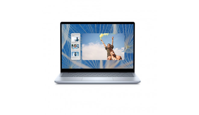 Dell Inspiron 14 2in1 jääsinine 14" puuteekraan FHD+ 1920 x 1200 pikslit Intel Core 7 150U 16 GB DDR