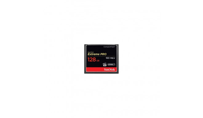 SanDisk 128GB Extreme Pro Compact Flash (CF) mälukaart