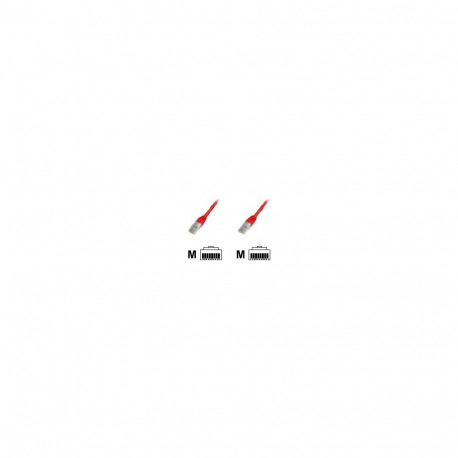 Goobay | CAT 5e patch cable, U/UTP | 68369 | Red RJ45 male (8P8C) | RJ45 male (8P8C)