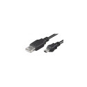 Logilink | USB MINI-B 5-pin 180 Cert 1.8m | USB-A to mini-USB Mini-USB B | USB A