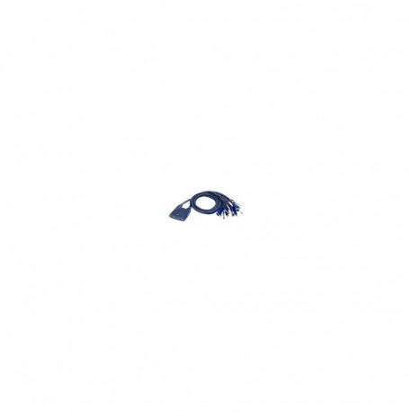 Aten 4-portiline USB VGA/heli kaabliga KVM-lüliti (0,9 m, 1,2 m)