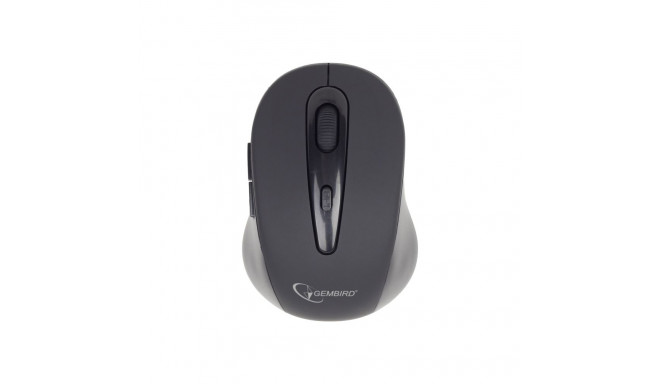 Gembird MUSWB2 6 nupuga optiline Bluetooth-hiir, must, hall