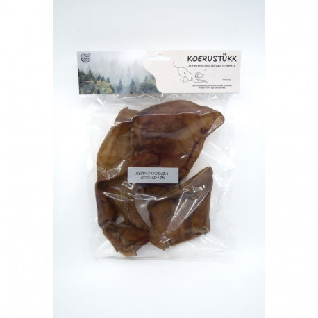 Koerustükk seakõrvad koerale 4tk