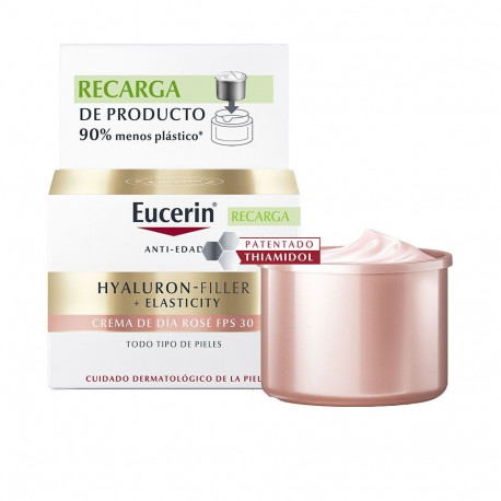Eucerin päevakreem Hyaluron-Filler + Elasticity SPF30 täitepakend 50ml, rosé