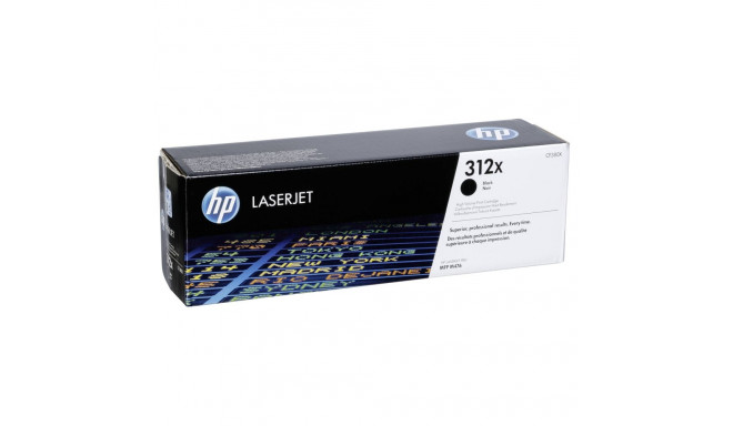 HP 312AX laservärikasett must