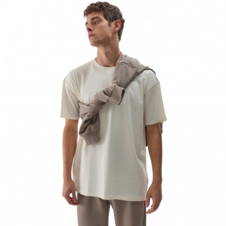 Koszulka męska 4F M2967 złamana biel 4FWAW25TTSHM2967 11S XL