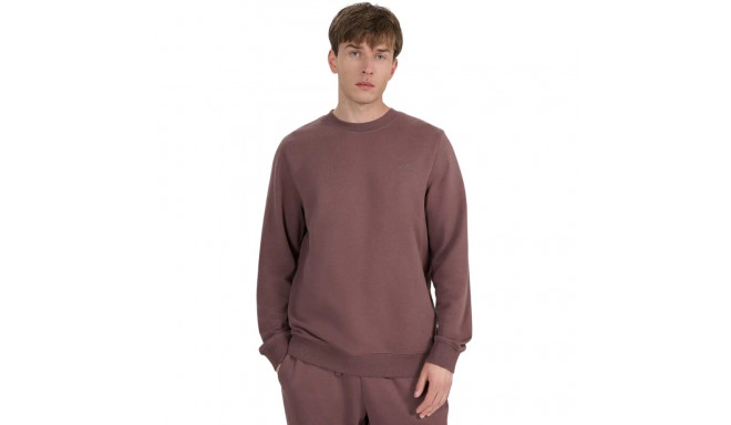 Bluza męska 4F M1981 brązowa 4FWAW25TSWSM1981 81S M