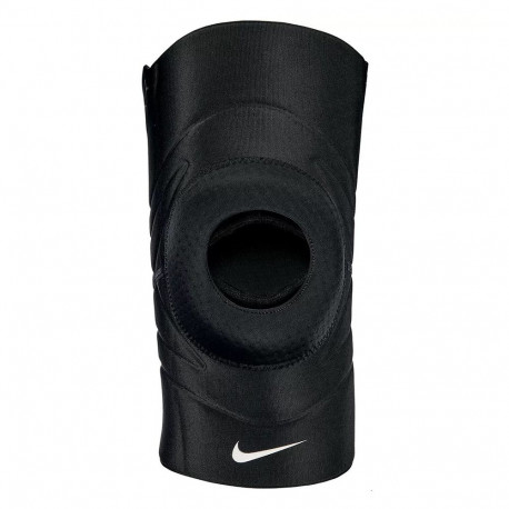 Ściągacz na kolano Nike Pro Open Patella czarny N1000675010 L