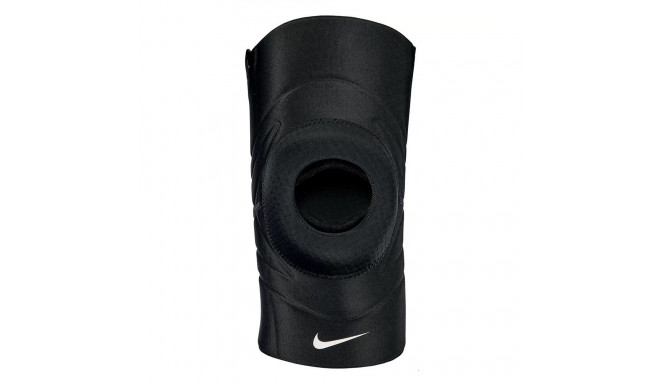 Ściągacz na kolano Nike Pro Open Patella czarny N1000675010 L