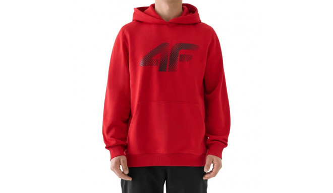 Bluza męska 4F M1766 czerwona 4FWMM00TSWSM1766 062S L