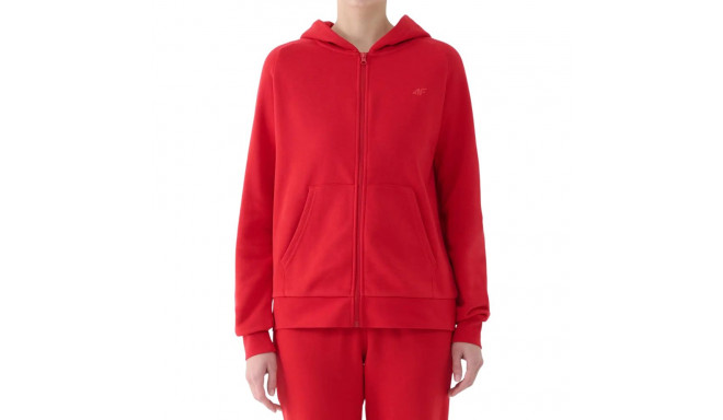 Bluza damska 4F F1763 czerwona 4FWMM00TSWSF1763 062S L
