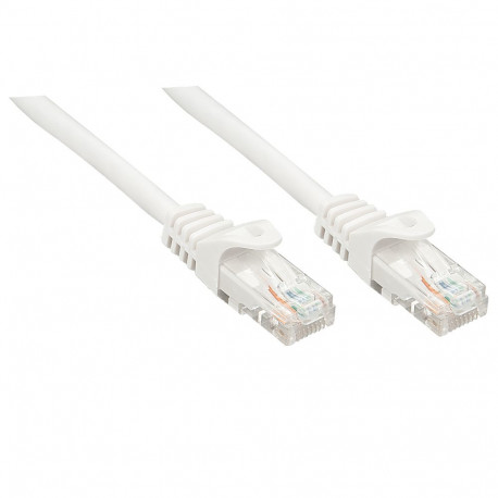 Patch cable Basic Cat6 U/UTP, white, 5m