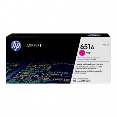HP tooner 651A magenta LJ Enterprise 700 color MFP M775 Series