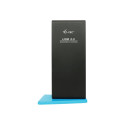 I-TEC USB 3.0/USB-C kahe HDMI dokkimisjaam 2x HDMI 1x GLAN 2x USB 3.0 4x USB 2.0 1x audio 1x mikrofo