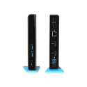 I-TEC USB 3.0/USB-C kahe HDMI dokkimisjaam 2x HDMI 1x GLAN 2x USB 3.0 4x USB 2.0 1x audio 1x mikrofo