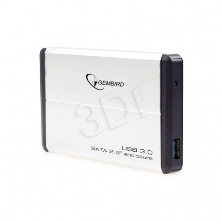 GEMBIRD kõvaketta korpus EE2-U3S-2-S 2.5Inch USB 3.0 alumiiniumist, hõbedane