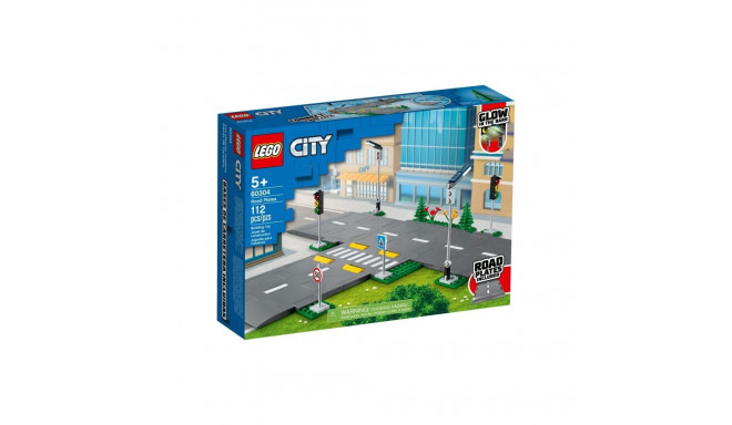 LEGO City intersection with traffic lights 60304 (Nedaudz boj. iepak.)