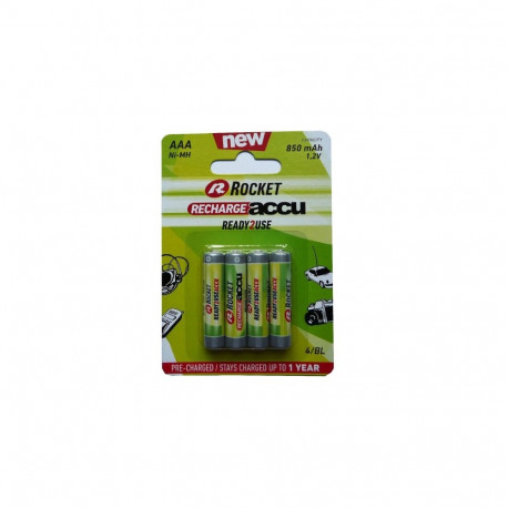 ROCKET laetav aku HR3-850-R2U AAA nikkel-metallhüdriid (NiMH)