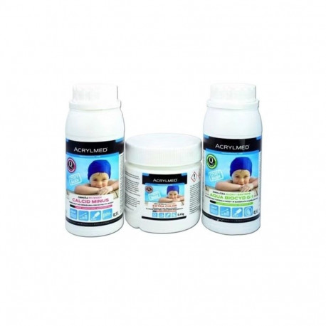 Pool Care Kit - Acrylmed Water Care Kit Small Pool, 1.5 kg
