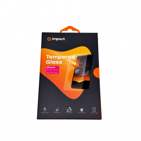 Impact Tempered Glass (Clear) iPhone 17 Pro Max / 16 Pro Max