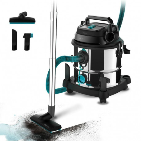 vacuum cleaner Cecotec Wet & Dry Steel Max 1400 W 1380 W
