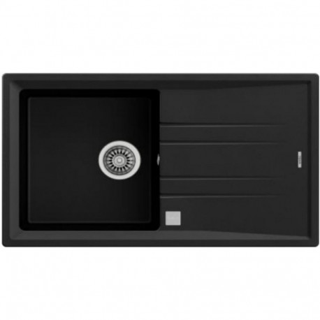 Valamu Ühe Kraanikausiga Teka STONE 50BTG Must