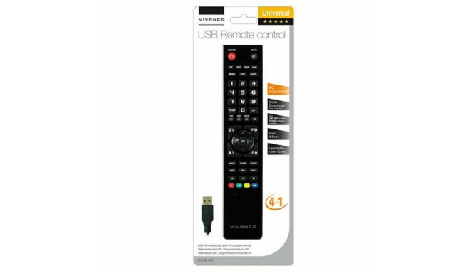 Universal Remote Control Vivanco 37600 UR40USB