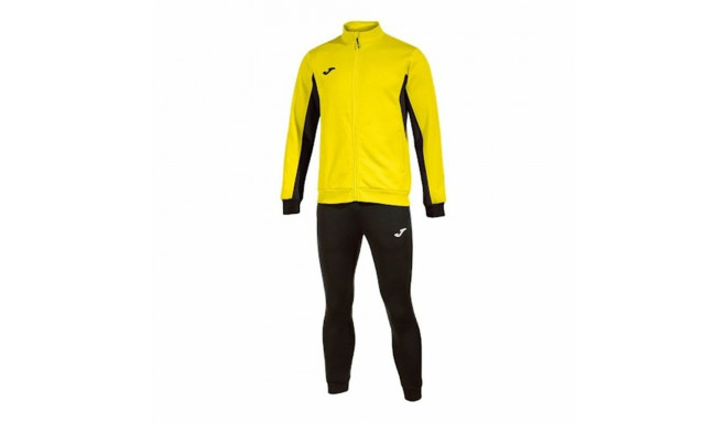 Children’s Tracksuit Joma Sport Derby Yellow Black 2 Pieces
