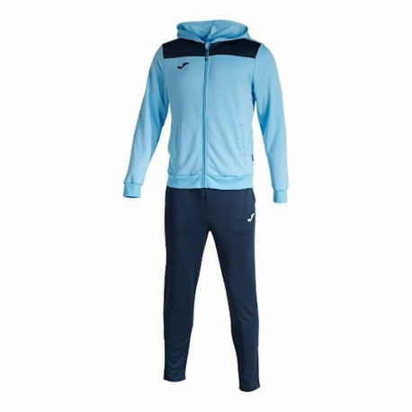 Tracksuit for Adults Joma Sport PhoenIX II Navy Blue Children's Men 2 Pieces
