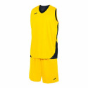 Children's Sports Outfit Joma Sport Kansas Yellow Black Multicolour 2 Pieces