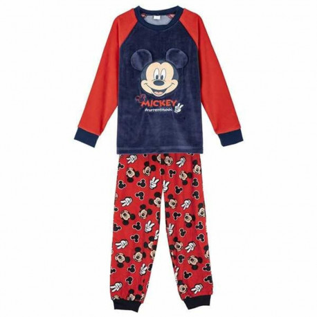Pidžaama Laste Mickey Mouse Tumesinine