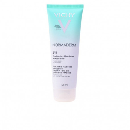 Kooriv näohooldusvahend kolm-ühes NORMADERM Vichy (125 ml)