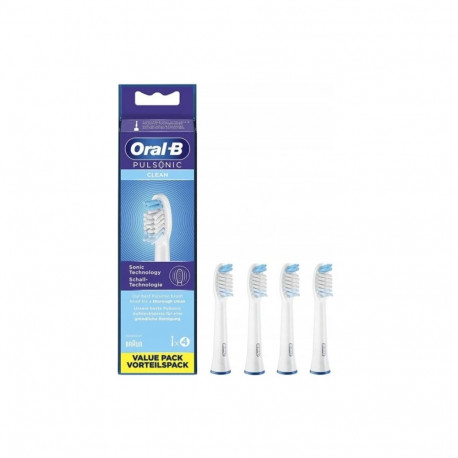 Oral-B Pulsonic Clean Toothbrush Tip 4 pcs