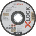 Bosch cutting disc set X-LOCK 10x125x1mm Std Inox
