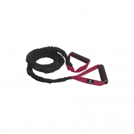 Võimlemiskumm TOORX Elastic with Handles, strong, punane