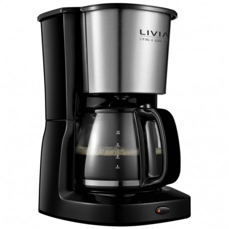 Coffee maker Livia, black