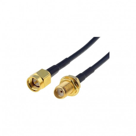 SMA-SMA male-female cable RG174 3m