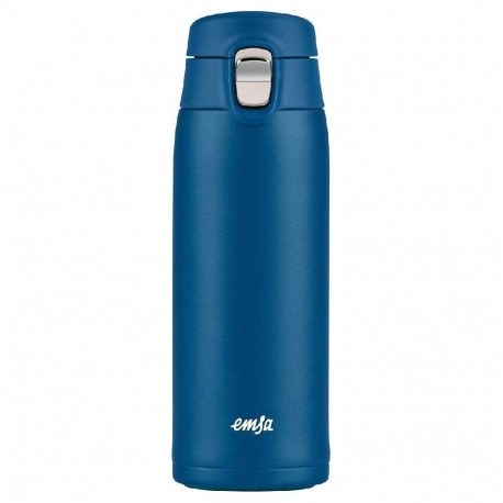 Emsa TRAVEL MUG light thermal mug 0.4 liters (dark blue, flip lid)