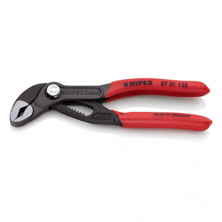 Cobra toru- ja veepumpade tangid 87 01 125 pikkus 160mm torudele kuni 1", punane