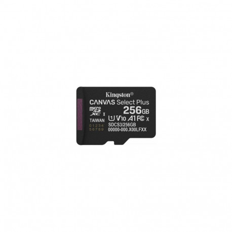KINGSTON 256GB MICSDXC CANVAS SELECT PLUS GEN3 CARD